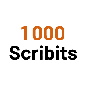 1000 scribits